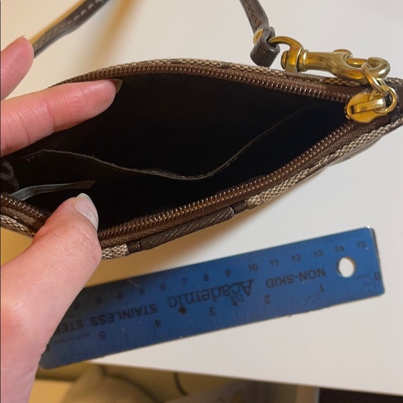 Coach signature wristlet - Picture 3 of 3